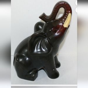 Vintage Glazed Elephant